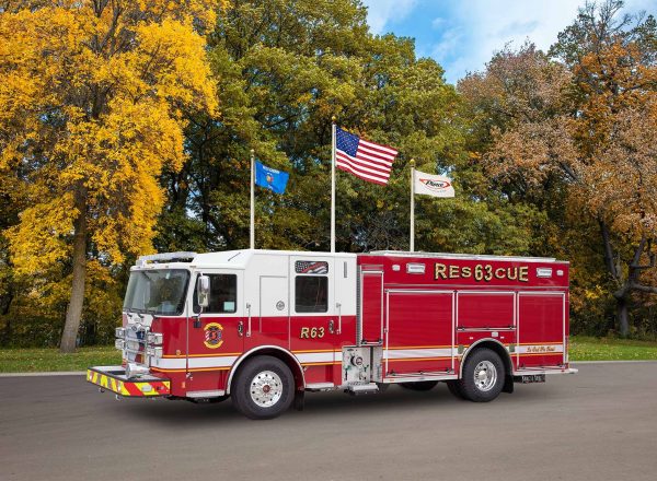 Rescue 63 R63 Fire Truck Apparatus - Youngsville LA