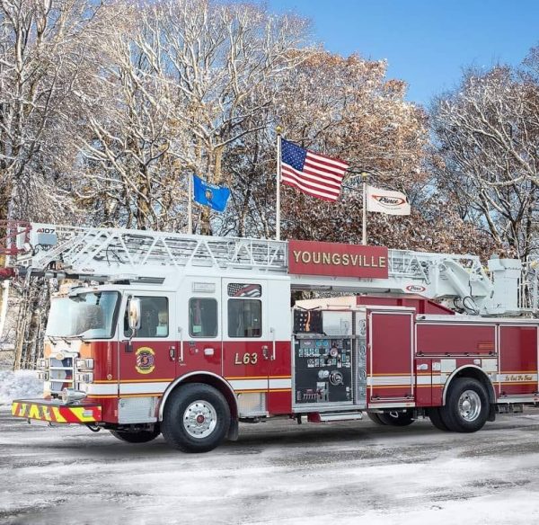 Youngsville Fire Department L63 Ladder 63 Fire Truck